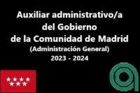 Auxiliar Administrativo Comunidad de Madrid