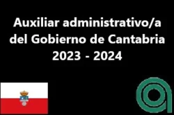 Auxiliar Administrativo Gobierno de Cantabria