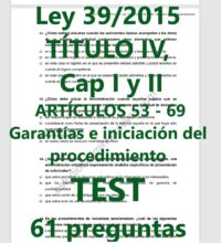 TEST de la LEY 39/2015