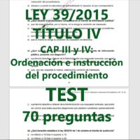 TEST de la Ley 39/2015