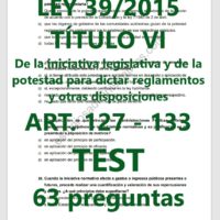 test de la ley 39/2015 título VI