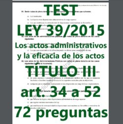 test de la ley 39/2015