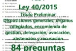 TEST Ley 40/2015
